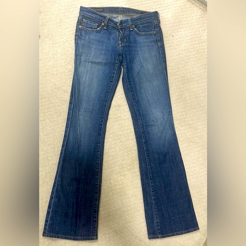 Citizen of humanity low rise bootcut jeans SZ 25